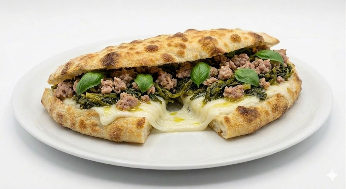 Panuozzo Salsiccia e Friarielli